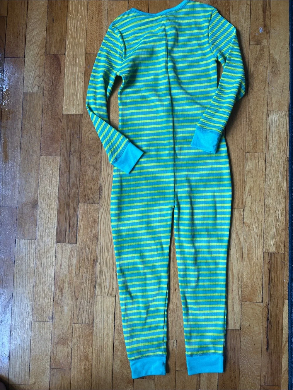 NWT Gap Kids Unisex Thermal Footless Pajama/Warm Onesie - Size 6